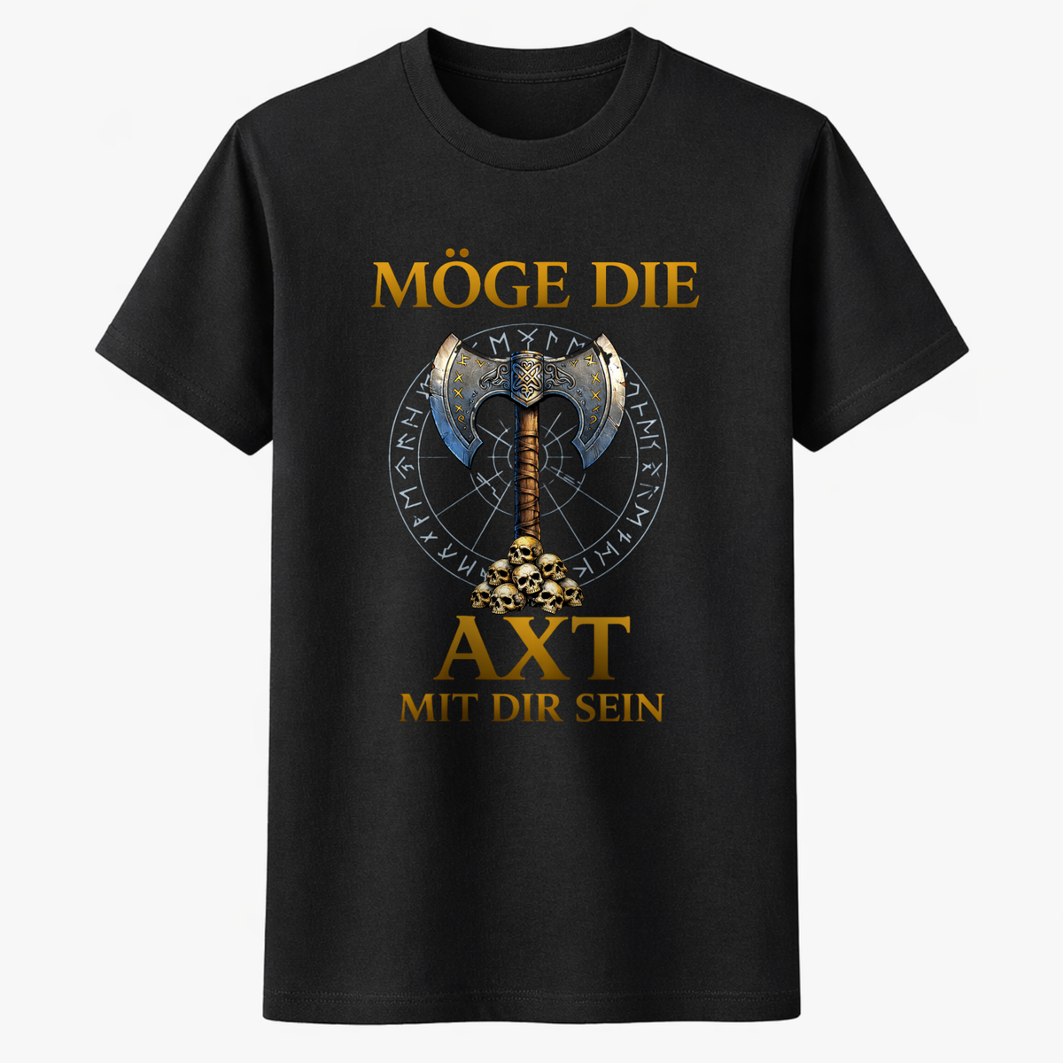 MÖGE DIE AXT MIT DIR SEIN Unisex Premium Shirt