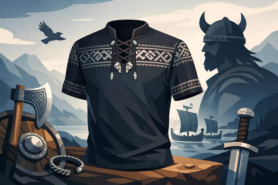 Viking Shirt Herren - stark, tragbar, klar