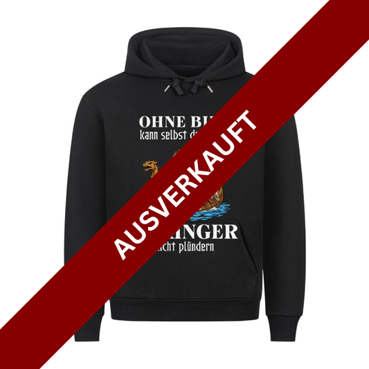 OHNE BIER KANN SELBST DER BESTE WIKINGER Unisex Premium Hoodie