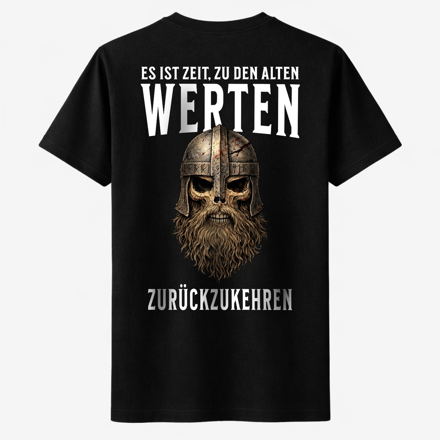 ES IST ZEIT, ZU DEN ALTEN WERTEN ZURÜCKZUKEHREN Unisex Premium Shirt