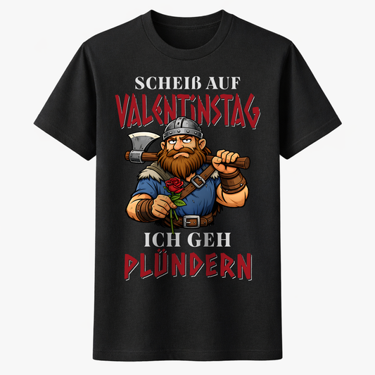 SCHEIß AUF VALENTINSTAG Unisex Premium Shirt