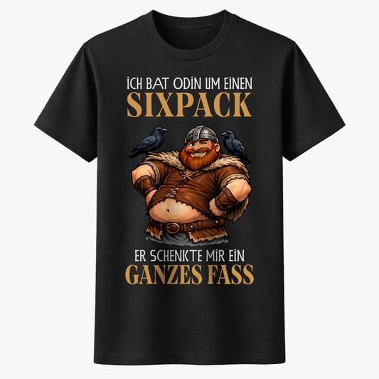 ICH BAT ODIN UM EINEN SIXPACK Unisex Premium Shirt