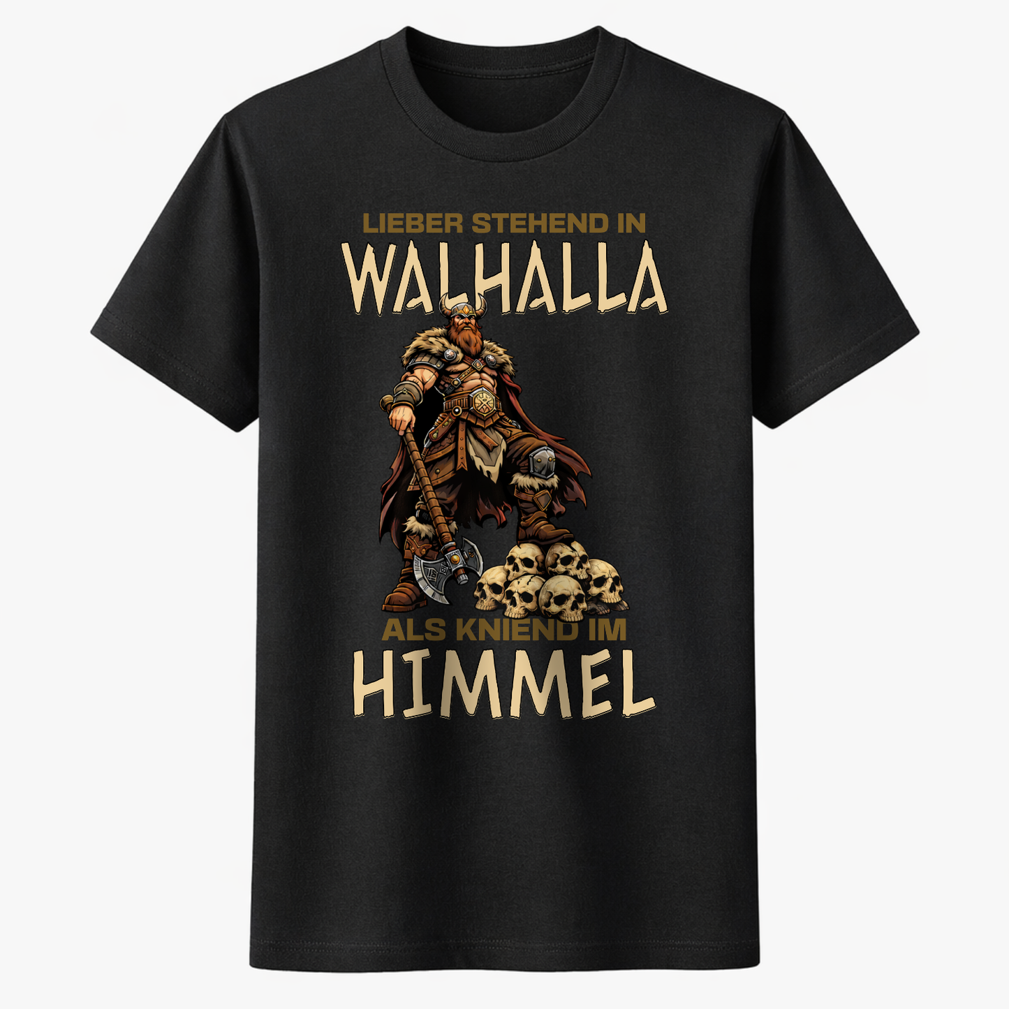 LIEBER STEHEND IN WALHALLA Unisex Premium Shirt